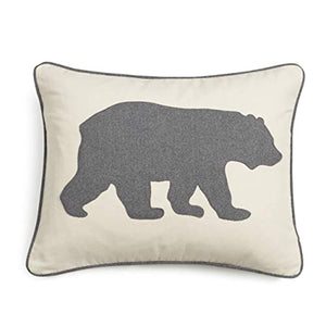 Grey Bear Decorative Pillow