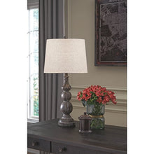 Load image into Gallery viewer, Worn Black Finish Lamp (Set of 2)
