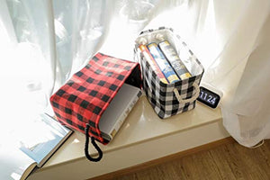 Square Flannel Storage Bins