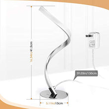 Load image into Gallery viewer, Spiral LED Lamp
