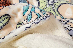 Coastal Reef Throw Blanket