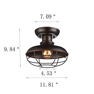 Out At Sea Bronze Light Fixture