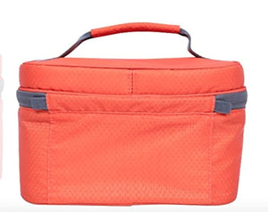 Orange Insulated Lunch Box Cooler