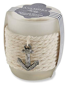 Anchor Rope Tealight Holder (Set of 4)