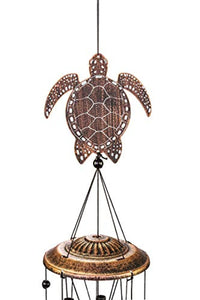 Copper Sea Turtle Wind Chime