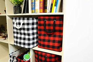 Square Flannel Storage Bins