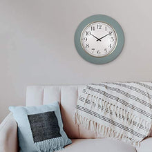 Load image into Gallery viewer, Teal Wall Clock
