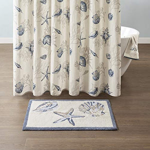 Blue Sea Life Bathroom Rugs