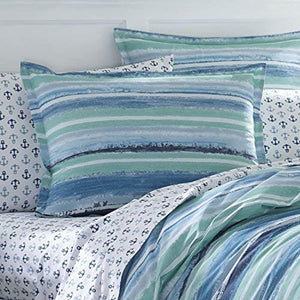 Multi Blue Bedding Set