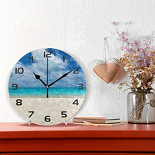 Load image into Gallery viewer, Sea Shore Clock
