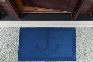 Blue Anchor Mat