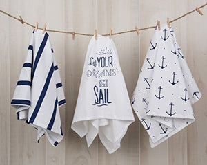 Nautical Anchor Hand Towels