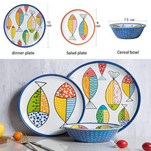 Load image into Gallery viewer, Fish Dinnerware Set
