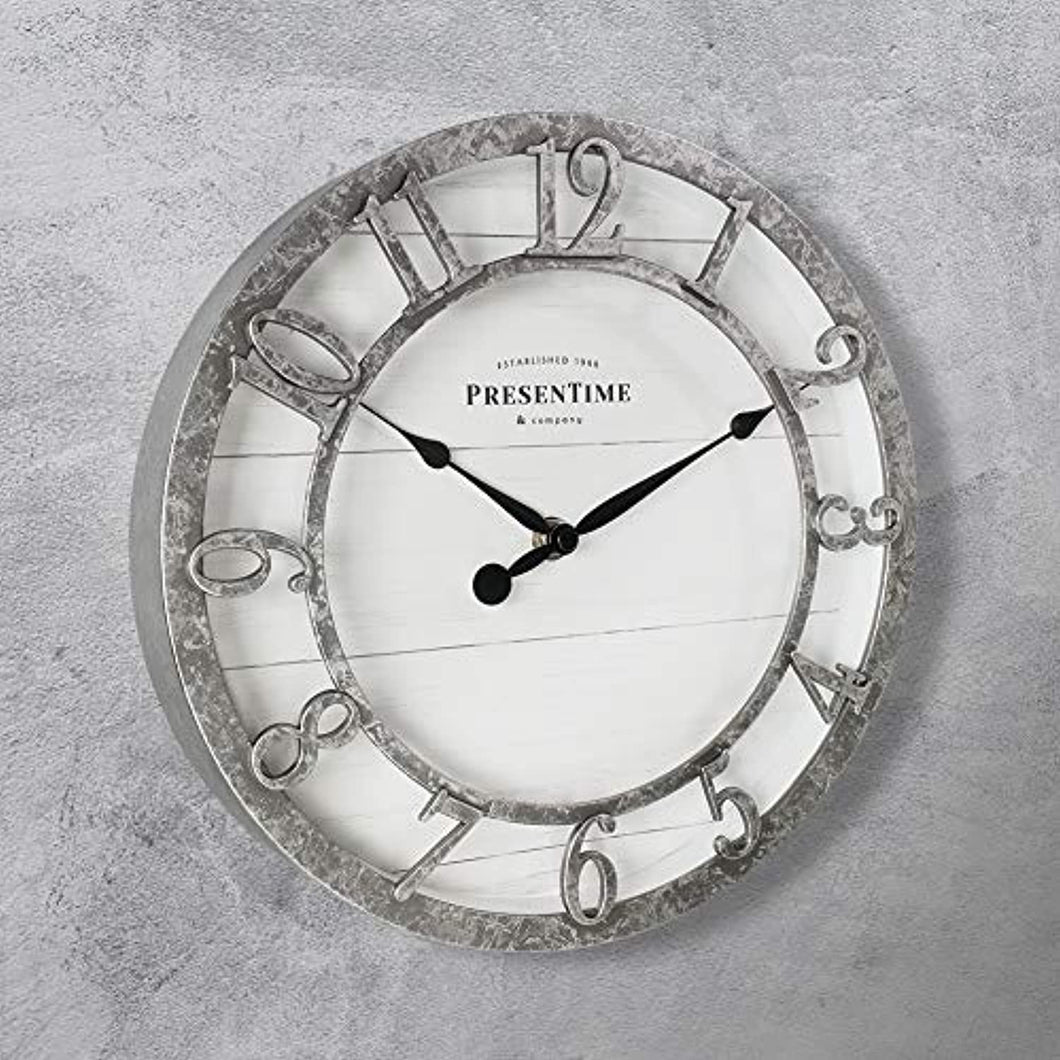 Galvanized Farmhouse Clock