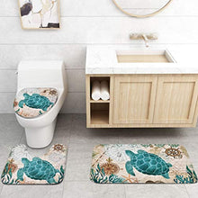 Load image into Gallery viewer, Sea Turtle Bathroom Set
