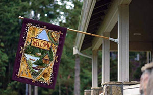 Cabin Welcome Flag