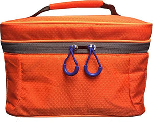 Orange Insulated Lunch Box Cooler