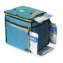 Load image into Gallery viewer, Collapsible Cooler with Ice Packs (Can Hold 12 12oz Bottles)
