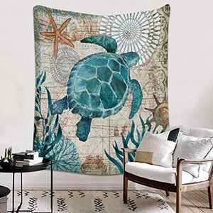 Sea Turtle Fleece Blankets