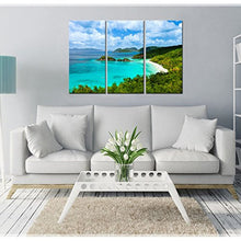 Load image into Gallery viewer, Blue Sea Beach Canvas Set
