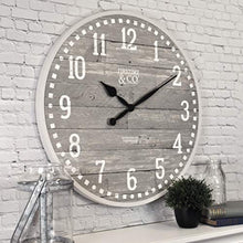 Load image into Gallery viewer, Rustic Grey Wall Clock
