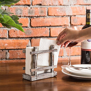 Rustic Napkin Holder