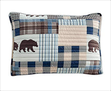 Load image into Gallery viewer, Beige &amp; Blue Bear Bedding Set
