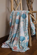 Load image into Gallery viewer, Coastal Reef Throw Blanket
