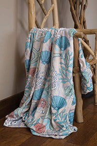 Coastal Reef Throw Blanket