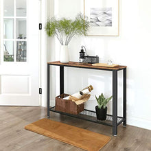 Load image into Gallery viewer, Rustic Entryway Table
