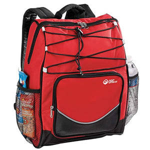 Red Backpack Cooler (Holds 20 Cans)