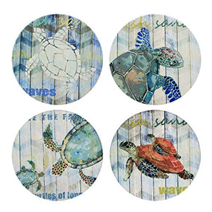 Sea Turtle Coasters