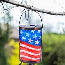 Load image into Gallery viewer, Hanging American Flag Lantern
