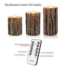 Load image into Gallery viewer, Birch Tree LED Flame Lights
