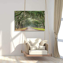 Load image into Gallery viewer, Green Oak Wall Canvas
