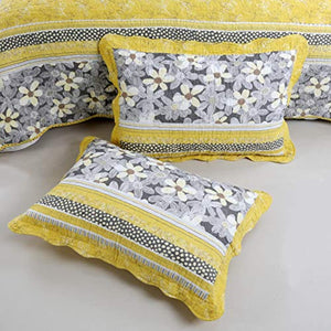 Yellow Floral Bedding Set