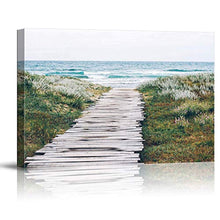 Load image into Gallery viewer, Beach Deck Path Canvas
