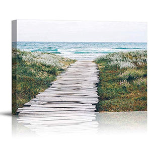 Beach Deck Path Canvas