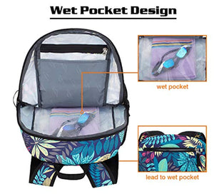 Tropical Leaf Backpacks