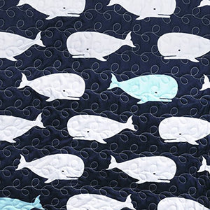 Whale Bedding Set