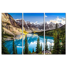 Load image into Gallery viewer, Colorado Snow Mountain and Lake National Park Canvas Set
