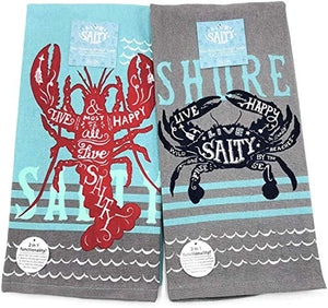 Crab Dish Towel Set