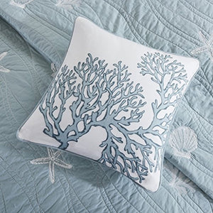 Blue Coral and Sea Bedding Set