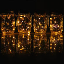 Load image into Gallery viewer, 4 Mason Jar LED Lights with Handle
