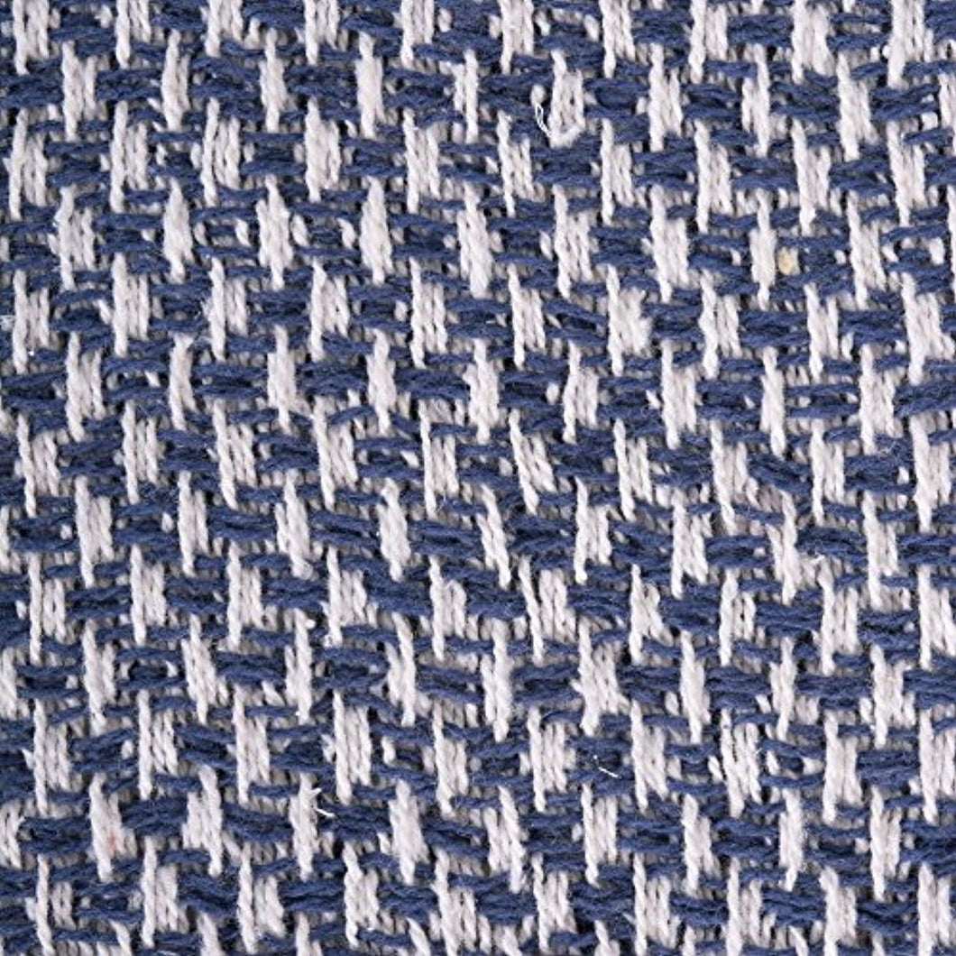 Nautical Blue Woven Throw