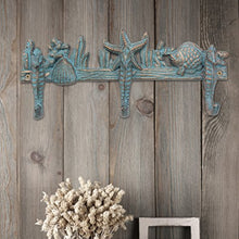 Load image into Gallery viewer, Beach House Wall Mounted Hook Set
