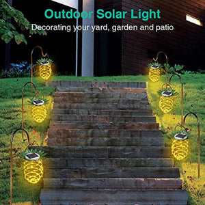 Hanging Pineapple Solar Lights