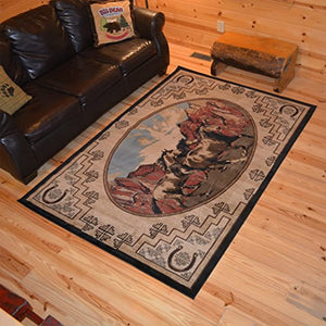 Wild West Horse Rug 5'3" X 7'7"