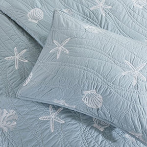 Blue Coral and Sea Bedding Set