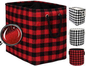 Square Flannel Storage Bins